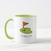 Dad's Gift Coffee Mug With Golf マグカップ (左)