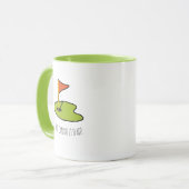 Dad's Gift Coffee Mug With Golf マグカップ (正面左)