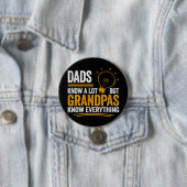 Dads Know A Lot But Grandpas Know Everything 缶バッジ (インサイチュ)