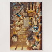 Dad's Messy Desk Funny Father's Day Gift ジグソーパズル (縦)