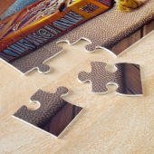 Dad's Secret Snack Stash Funny Father's Day Gift ジグソーパズル (側面)