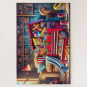 Dad's Secret Snack Stash Funny Father's Day Gift ジグソーパズル (縦)