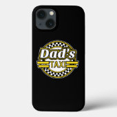 Dad's Taxi Sign Case-Mate iPhoneケース (裏面)