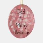 DadTo多くの恵み セラミックオーナメント (右)