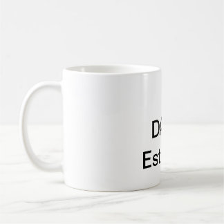 DADU Est 2019 コーヒーマグカップ