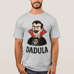 DADULA -パパのための面白いハロウィンドラキュラクール Tシャツ