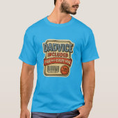 Dadvice含まれるラベルおもしろいパロディT型 Tシャツ (正面)