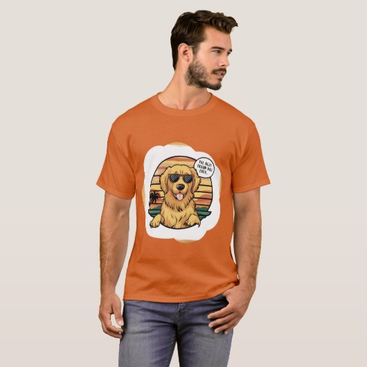 Dady Friend Dog Fathers Day boy Tシャツ (正面フル)