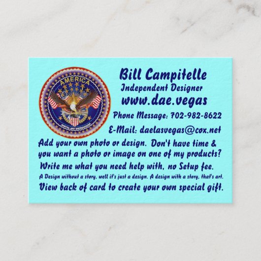 dae Bカード コーリングカード (正面)