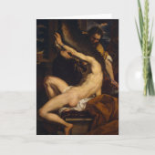 Daedalus and Icarus Fine Art Greetings Card カード (正面)