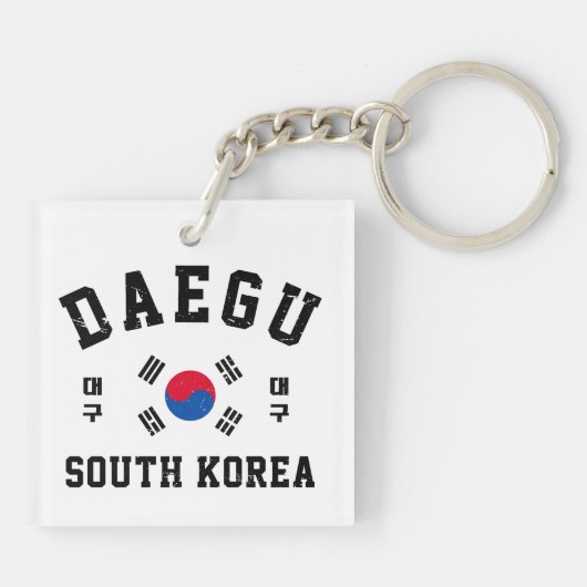 Daegu South Korea キーホルダー (裏面)