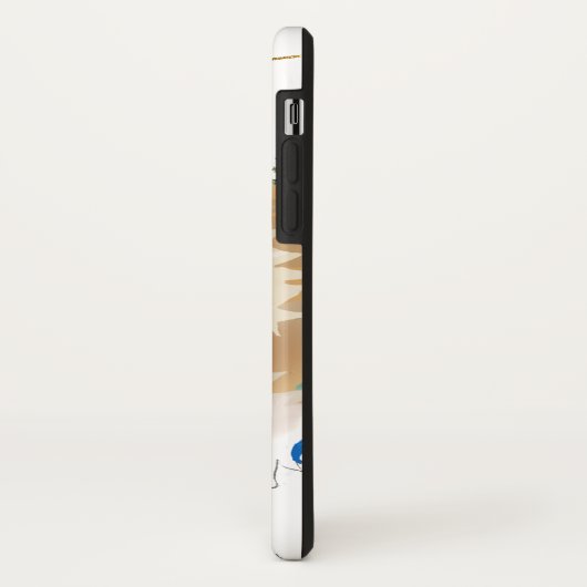 DAEJAの足のタックのIphone XSの場合のカスタム Case-Mate iPhoneケース (裏面/左)