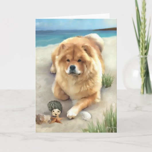 DAEJA AT THEビーチheARTdog chow カード (正面)