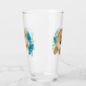 DAEJA VUの食事16のozのガラスデザインの前部及び背部 タンブラーグラス (左)