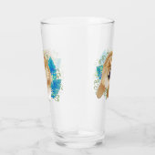 DAEJA VUの食事16のozのガラスデザインの前部及び背部 タンブラーグラス (右)