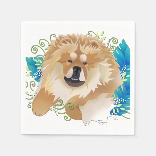 DAEJA VUチャウ – 紙ナプキン スタンダードカクテルナプキン (正面)