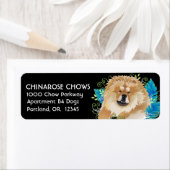 DAEJA VU CHOW -差出人住所ラベル ラベル (インサイチュ)