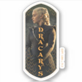 Daenerys Targaryenグラフィック「ドラカリス」 シール (正面)