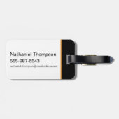 Daenerys Targaryenグラフィック「ドラカリス」 ラゲッジタグ (裏面横)