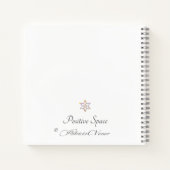 Daf Yomi引用文、"それは難しくない"スパイラル ノートブック (裏面)