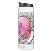 Daf Yomi Coffee on the Road "それは難しくない" タンブラー (回転右)