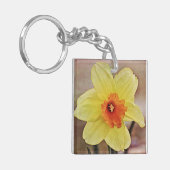 Daffodilかわいらし聖なる書物、 経典キーリング キーホルダー (正面左)