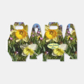 Daffodilイエローフローラお誕生日ケーキ優先ボックス フェイバーボックス (折り畳みなし)