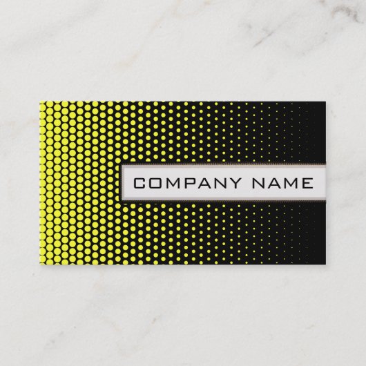 Daffodilテクノドットエレガントブモダンラック 名刺 (正面)