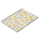 Daffodilデザインスパイラルノートブック ノートブック (左側)