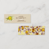 Daffodilフォトフローラ名刺 スキニー名刺 (正面/裏面)