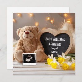 Daffodilベビー発表ソーシャルメディア 招待状