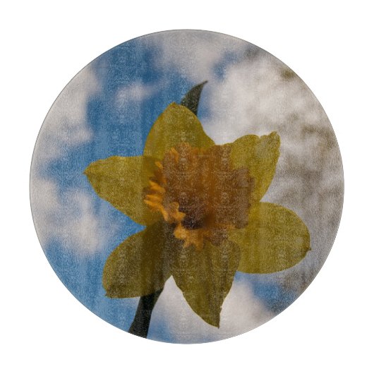 Daffodil春 カッティングボード (正面)