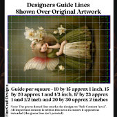 Daffodil花ガールフェアリーで緑のDL5Rデコページ 薄葉紙