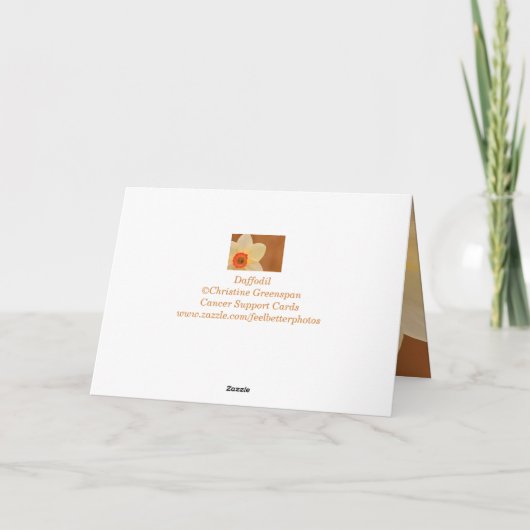 Daffodil Chemoがんサポート カード (裏面)