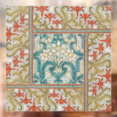 Daffodil chintzアールヌーボー壁紙 ウィンドウサイン (シート2)