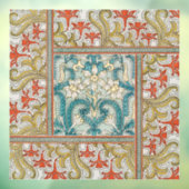 Daffodil chintzアールヌーボー壁紙 ウィンドウサイン (シート3)