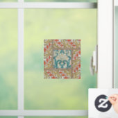 Daffodil chintzアールヌーボー壁紙 ウィンドウサイン (ホーム)