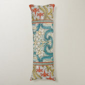 Daffodil chintzアールヌーボー壁紙 ボディピロー (正面縦)