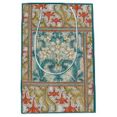 Daffodil chintzアールヌーボー壁紙 ミディアムペーパーバッグ (正面)