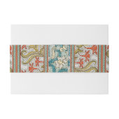 Daffodil chintzアールヌーボー壁紙 招待状ベリーバンド (裏面例)