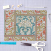 Daffodil chintzアールヌーボー壁紙 薄葉紙 (クラフト)