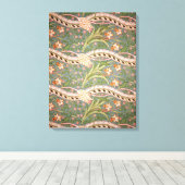 Daffodil Chintz', 1875 キャンバスプリント (インサイチュ (ウッドフロア))