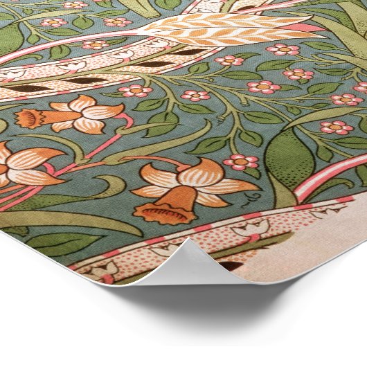 Daffodil Chintz', 1875 ポスター (角)