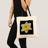 Daffodil Close-up Budget Canvas Tote Bag トートバッグ (正面(商品))