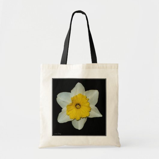 Daffodil Close-up Budget Canvas Tote Bag トートバッグ (正面)