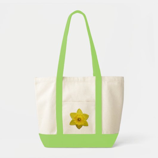Daffodil Flower Tote Bag Spring Flowers Bags Gifts トートバッグ (正面)