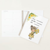 Daffodil Flowers Book Cover Planner プランナー手帳 (ディスプレー)