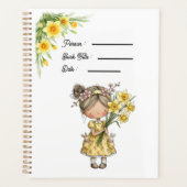 Daffodil Flowers Book Cover Planner プランナー手帳 (正面)