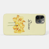 Daffodil iPhoneモノグラムのケース Case-Mate iPhoneケース (裏面(横))