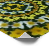 Daffodil Mandala Array ポスター (角)